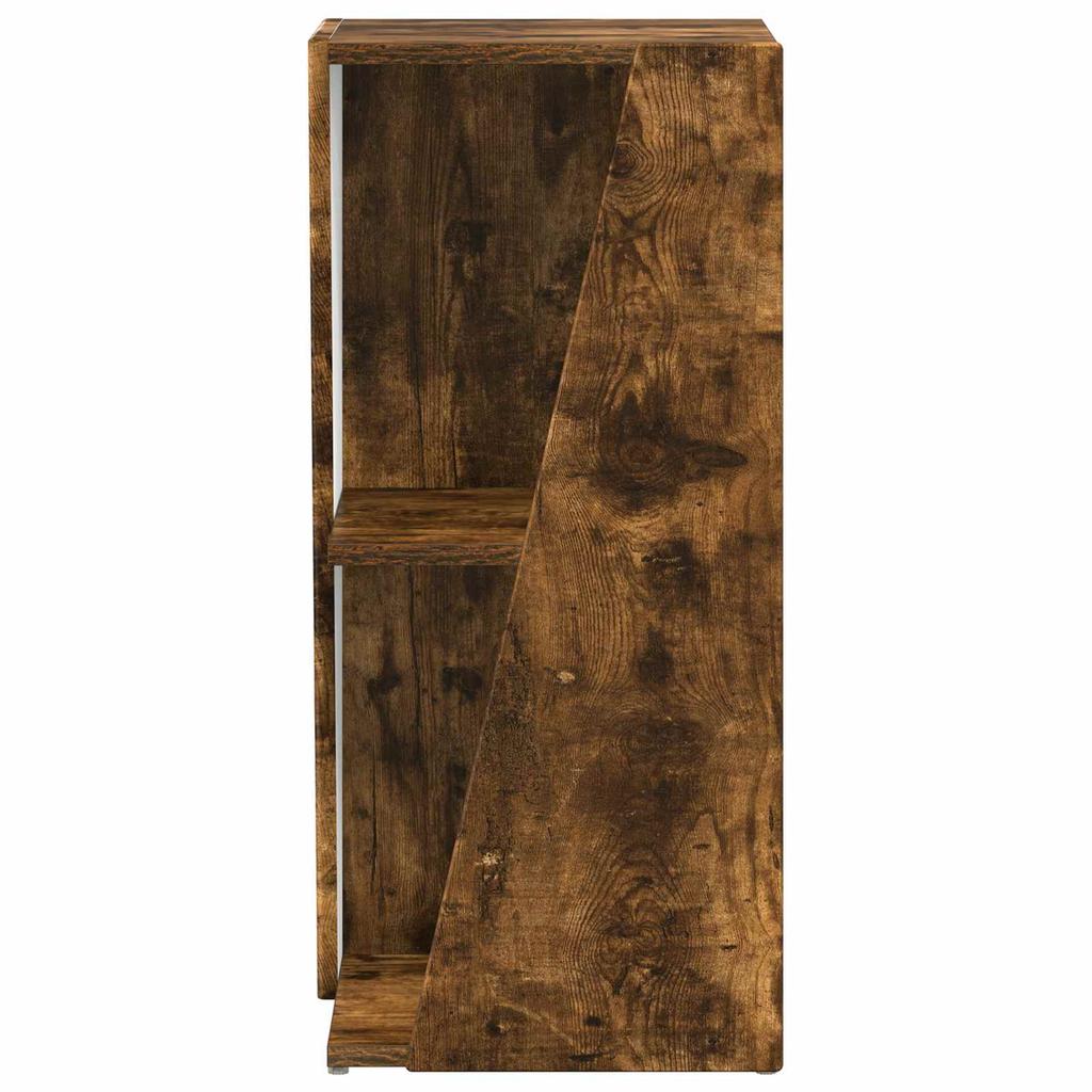 Side Shelf Smoked Oak 33 X 32 X 70.5 Cm Engineered Wood