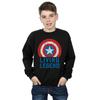 Marvel Jungen-Sweatshirt „Captain America Living Legend“.