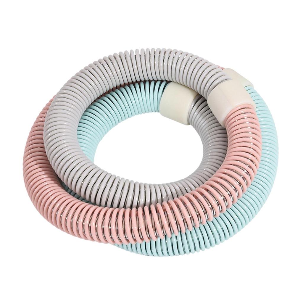 Vážená měkká pružinová hula hoop pro dospělé – 3,3 lb skládací fitness obruč, přenosné zeštíhlující cvičební vybavení