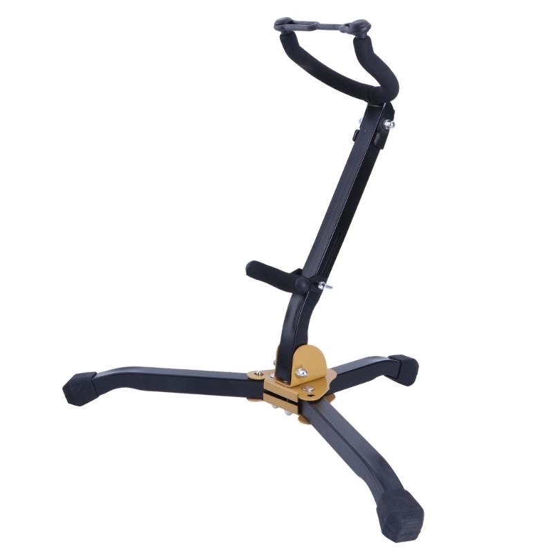 

Adjusted Tripod Holder Saxophone Holder Rack Base Folding Saxophone Stand for Saxophone, Alto Tenors Saxophone Stand