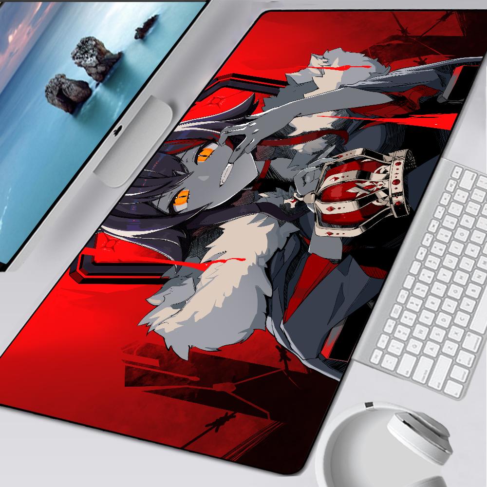Ookami Mio Hololive Large Gaming Mouse Pad Computer Mousepad Pc Gamer Mouse Mat Xxl Laptop Mouse Carpet Keyboard Mat Desk Pad