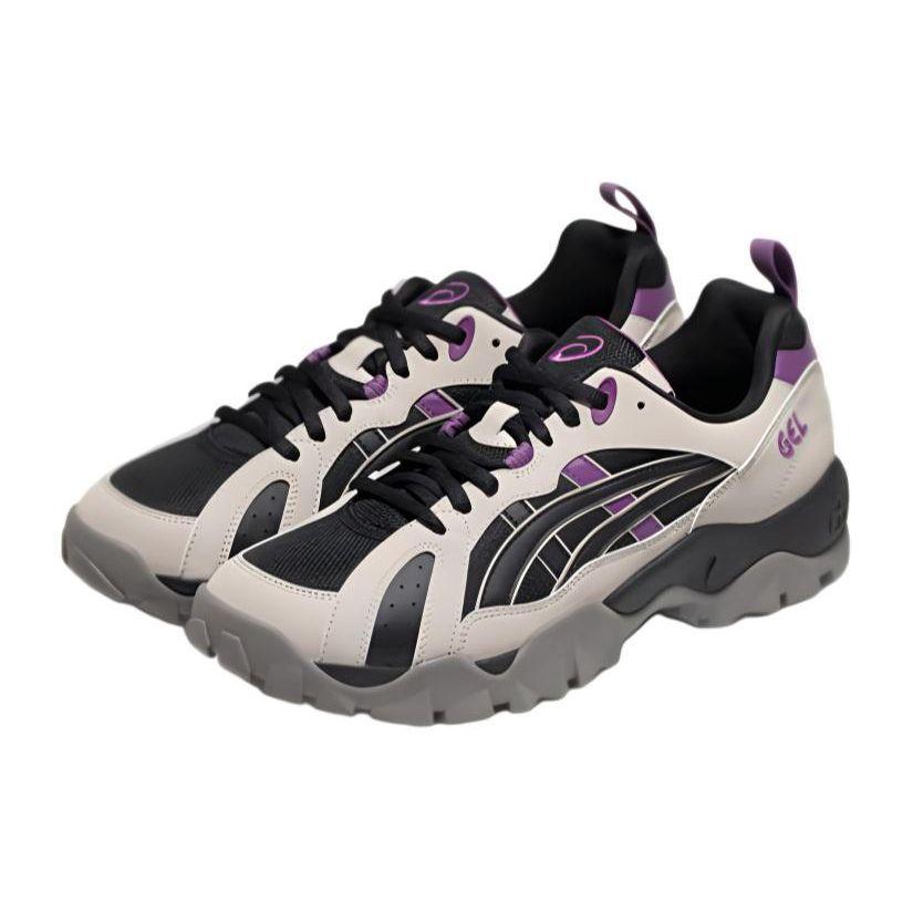 Asics Gel-Truck Fabric Synthetic Leather Minimalist Low-Top Casual Shoes Unisex Sneaker Black Gray 1203A485-001