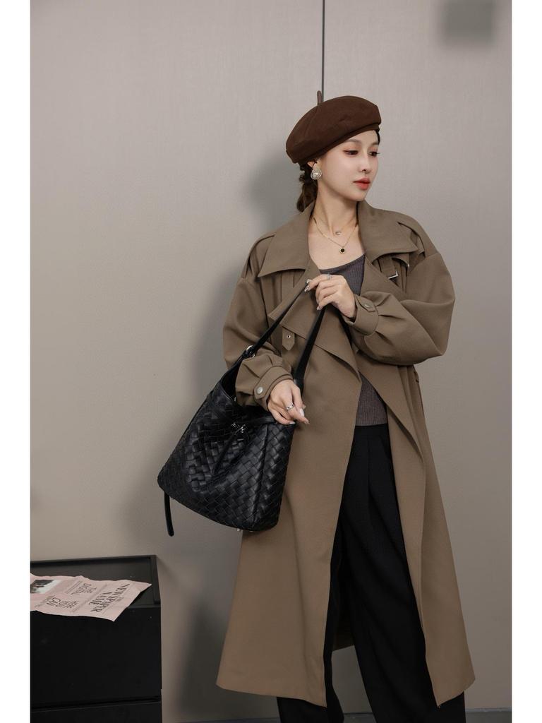 Women's Hand-Woven Soft Cowhide Tote Bag - Unique Design, Genuine Leather Shoulder/Messenger Bag