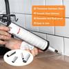 New Stainless Steel Caulking Finisher Reusable 5-35MM Caulking Nozzle Sealant Finishing Tool Kitchen Bathroom