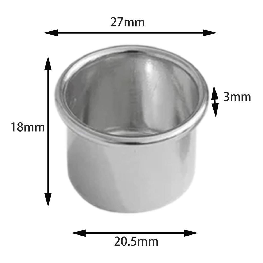 20x Metall Leuchter Leuchter Tabletop Leuchter Kerze Tasse für Jahrestag Parteien Weihnachten Halloween Wohnzimmer