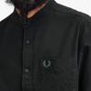 Fred Perry [sharp] Grandad Collar Ox Sports Shirt  Q20  Afpm2438503 Q20