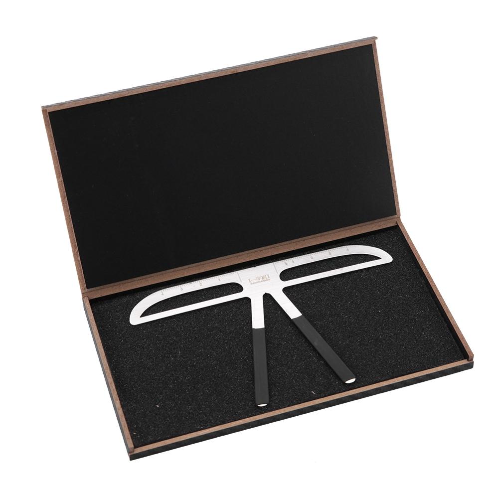 Tattoo Eyebrow Ruler Eyebrow Measure Balance Extension Ruler Shape Stencil 1#