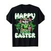 European Sizes 1pc Men'S Happy 420 Easter Bunny Graphic T-Shirt,  Crew Neck, Short Sleeve, Spring Summer All-Season Casual Wear