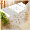 Three-Dimensional Embroidered Tablecloth American Light Luxury High-End Rectangular Dining Table Cloth Retro Atmosphere Desk Coffee Table