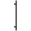 Furniture Handles 20 Pcs Black 224 Mm Stainless Steel
