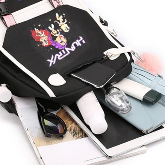 Large Capacity Backpack Hunters Prints Lightweight Travel Backpack Commuter Bag with Multiple Compartments for School Street Daily Outings