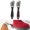 2-Side Cleaning Brush Kit For Suede Leather Nubuck Shoes Boot Cleaner Stain Dust