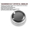Console Multimedia Knob Switch Button Cover Trim For BMW 1 2 3 4 5 7 X1 X3 X4 X5 X6 7-Button Idrive (Crystal)