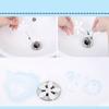 10 Pack Strainer Filter Hook Chain Drain Shower Sink Hair Catcher