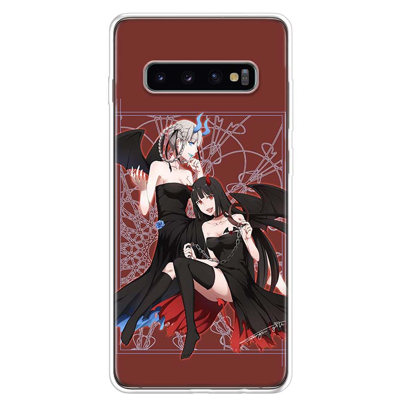 Anime Kakegurui Phone Case For Samsung Galaxy S26 S25 Edge S24 S23 Ultra S22 Plus S21 S20 FE Soft TPU Back Cover Funda Galaxy S2