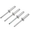 Heavy Duty Hand Rivet Gun Professional Blind Riveter Set with 120Pcs Rivets for Automotive Home DIY Repair