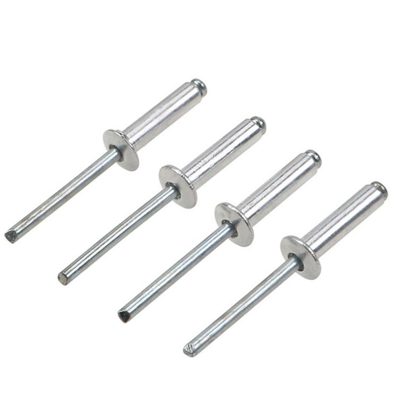 Heavy Duty Hand Rivet Gun Professional Blind Riveter Set with 120Pcs Rivets for Automotive Home DIY Repair