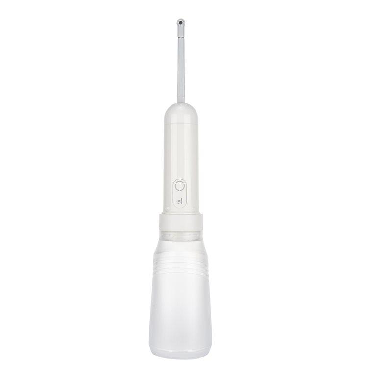 

A34R Portable Rechargeable Electric Bidet For Travel Featuring 400Ml Bottle& 3 Pressure Mode Settings Ideal For Women Hygiene білий
