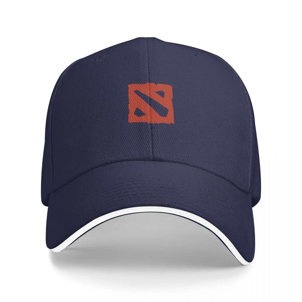 Dota 2 Logo Artwork Klassische Baseballkappe Angelkappen Mann Schaumstoff Partyhut Personalisierte Kappe Mädchen Hüte Herren