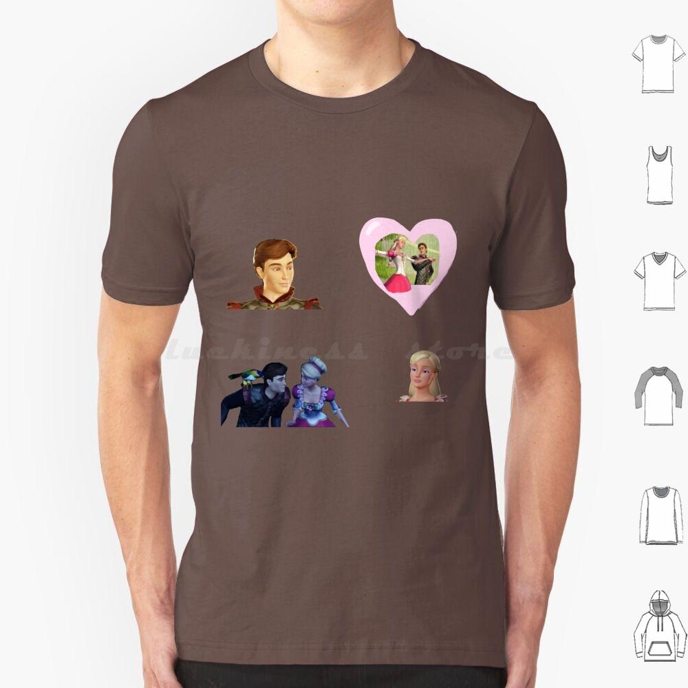 Derek And Genevieve Sticker Pack T Shirt Big Size 100 Cotton Movie Genevieve Genevieve Derek Twelve Dancing Princesses Movies S