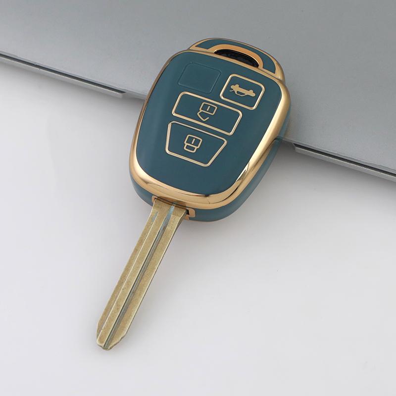 2/3/4 Buttons Tpu Car Key Cover Case For Toyota Camry Rav4 Corolla Tacoma Vios Prius C Highlander Anti-Scratch Protective Case
