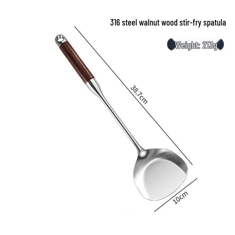 

ZISIZ 316 Stainless Steel Wok Spatula