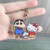 Crayon Shin-chan Sanrio Acrylic Keychain: Cartoon Anime Bag Charm Pendant