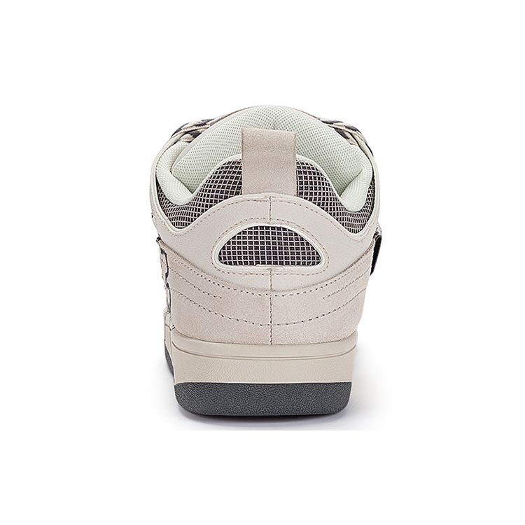 Kappa Fatty Sneakers Bread Shoes Label Skate Shoes Cute Casual Sports Low Top Unisex Sneakers White Gray K0DZ5CS01D-133