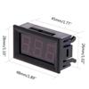 DC 5V-12V Digitales LED-Thermometer -50 ~ 110C Grad Eingebetteter Auto-Inkubator-Panel-Meter-Monitor