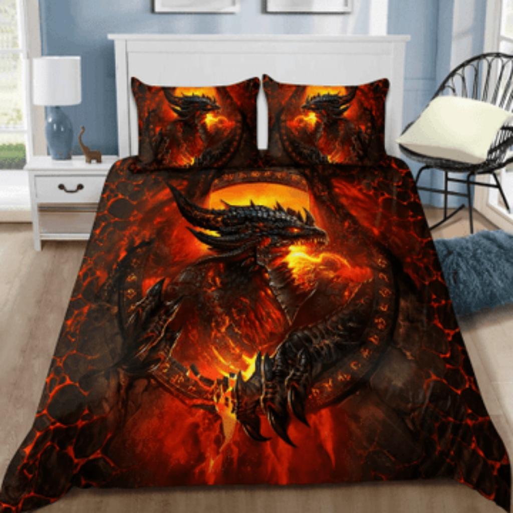 Tmarc Tee Customized Name Trucker Bedding Set Cover Bedroom Decor Pillowcase