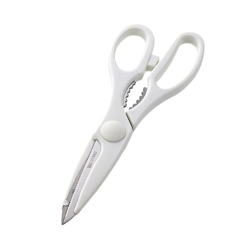 PEARL METAL Easy Wash Dishwasher Safe Basic Kitchen Scissors C-8635