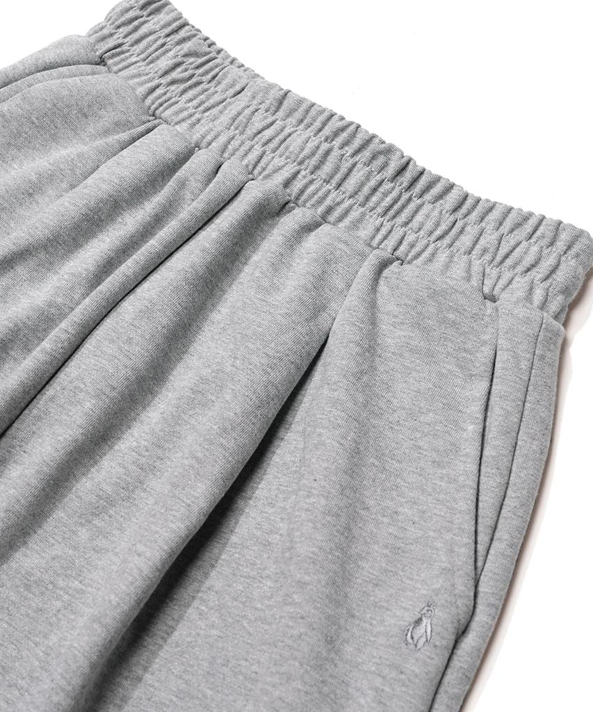 GAKKAI UNIONS One-Pleat Snap Balloon Pants Gray