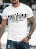 Oversized Disneyland Men's T Shirt Mickey Mouse T-Shirt Casual Cotton Women Tops Tee Vacation Unisex Birthday Gift Short Sleeve