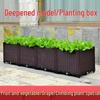 Extra Large Outdoor Vegetable Planting Box - Thickened Plastic Flower Trough