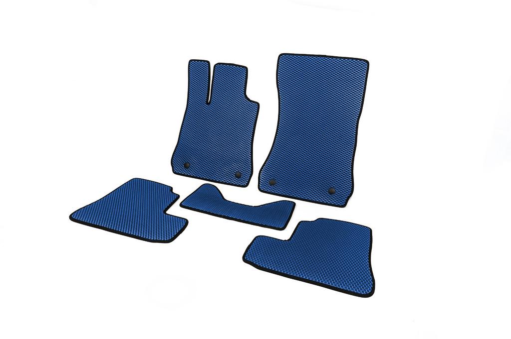 EVA Mats (Long, Blue) for Mercedes S-class W221