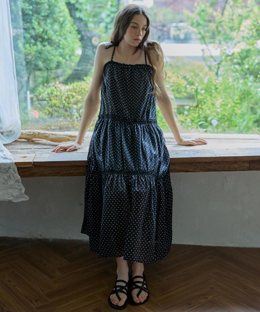 Opeundoeoseutyudio Small Print One-Piece Black