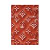 Louis Vuitton Ice Cube Shaped Monogram Coated Canvas Passport Holder Women accessories Pomegranate-Red M28595