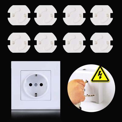10 Stück EU Steckdose Steckdose Baby Kindersicherheitsschutz Anti Stromschlag Stecker Schutz Drehbare Abdeckung
