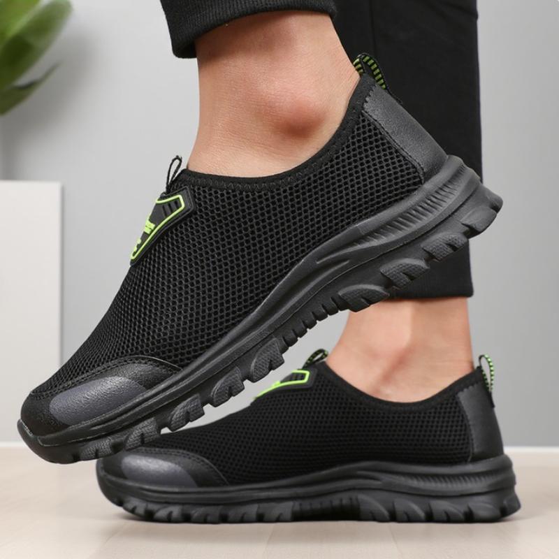 

Trendy Slip on Sneaker Style Shoes Lightweight Outdoor Lawn Walking Shoes Minimalist Grid Fashion Design Slip on Travel Shoes 39