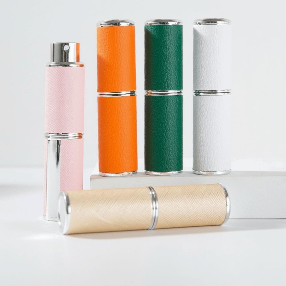 8 ml Rotating Perfume Atomizer Bottles Mini Spray Dispenser Exquisite Spray Bottle Cosmetic Storage