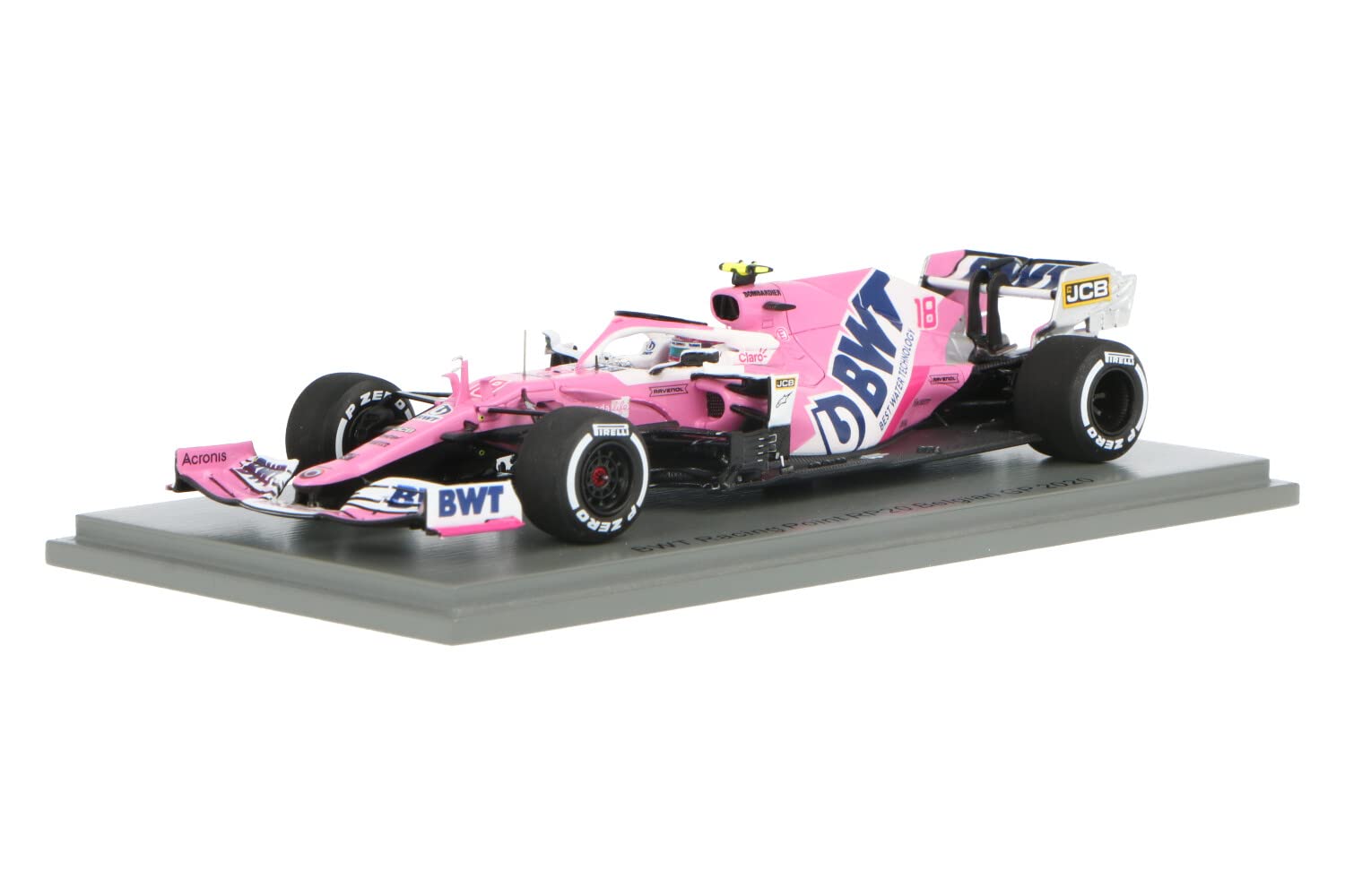 

Spark BWT Racing Point RP20 BWT 2020 F1 Гран-при Бельгии Стролл 1/43 #18 Л.