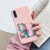 Colorful Letter Love Flower Butterfly Phone Case For Samsung Galaxy A50 A50S A06 A10 A11 A07 Girls Shell Shockproof Bumper Cover