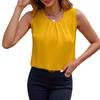 European & American Sleeveless Commuter Top for Women