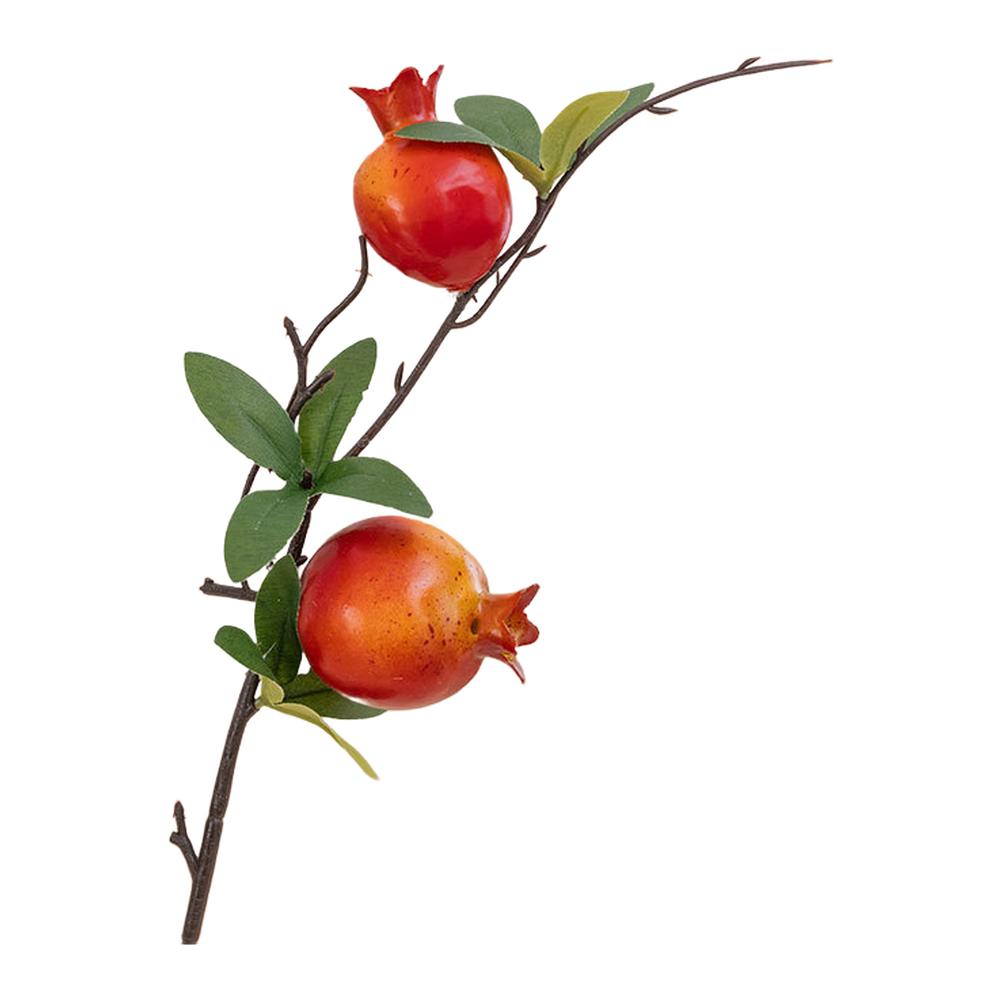 Цветы граната Искусственные цветы Сложные детали красный