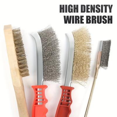 1pc Hicen Steel Wire Wheel Polishing Steel Wire Brush/ Abrasive Roller Brush for Wood Metal De-rusting Remove Grinding Polishing