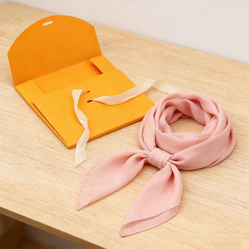 1Pc Pearlescent Paper Gift Wrapping Gift Box Practical Packaging Box Minimalist Ribbon Silk Scarf Packaging Envelope-style