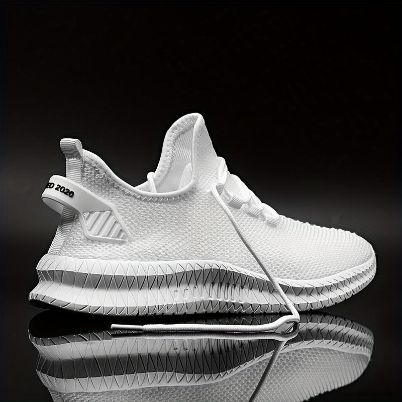 2025 New Comfortable Men's Slip-On Skate Shoes  Breathable Mesh Upper Low-Profile Design Rubber Sole and Easy Slip-On Style