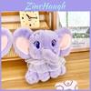 Elephant Plush Toy Soft Stuffed Animal With Pp Cotton Filling For Kids Birthday Gift