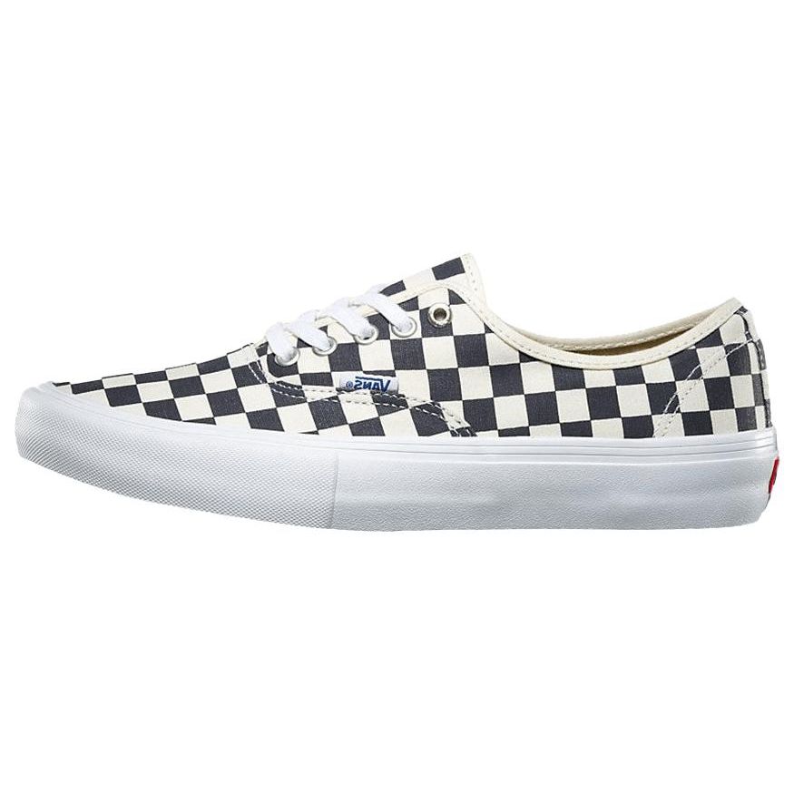 

Vans Authentic Pro Navy Checkerboard Unisex Sneakers Blue White VN0A347930U
