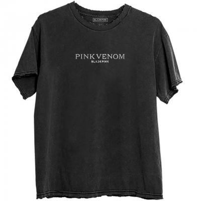 Blackpink Unisex Adult Pink Venom Back Print Cotton T-Shirt